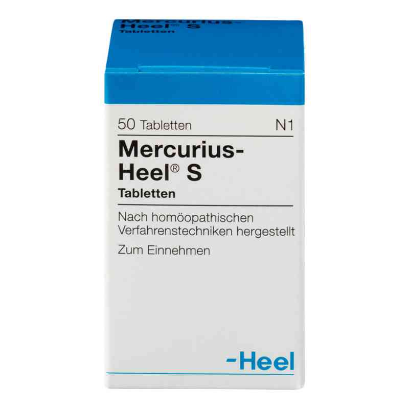 Mercurius Heel S Tabletten 50 stk von Biologische Heilmittel Heel GmbH PZN 03688824