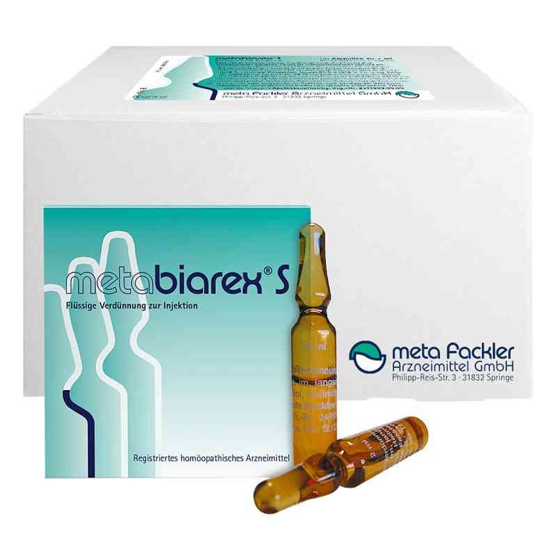 Metabiarex S Injektionslösung 50X2 ml von meta Fackler Arzneimittel GmbH PZN 01806797