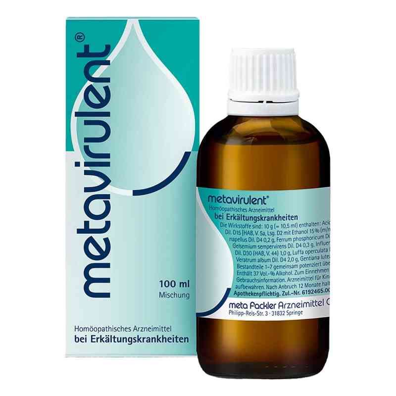 Metavirulent Tropfen zum Einnehmen 100 ml von meta Fackler Arzneimittel GmbH PZN 01358258
