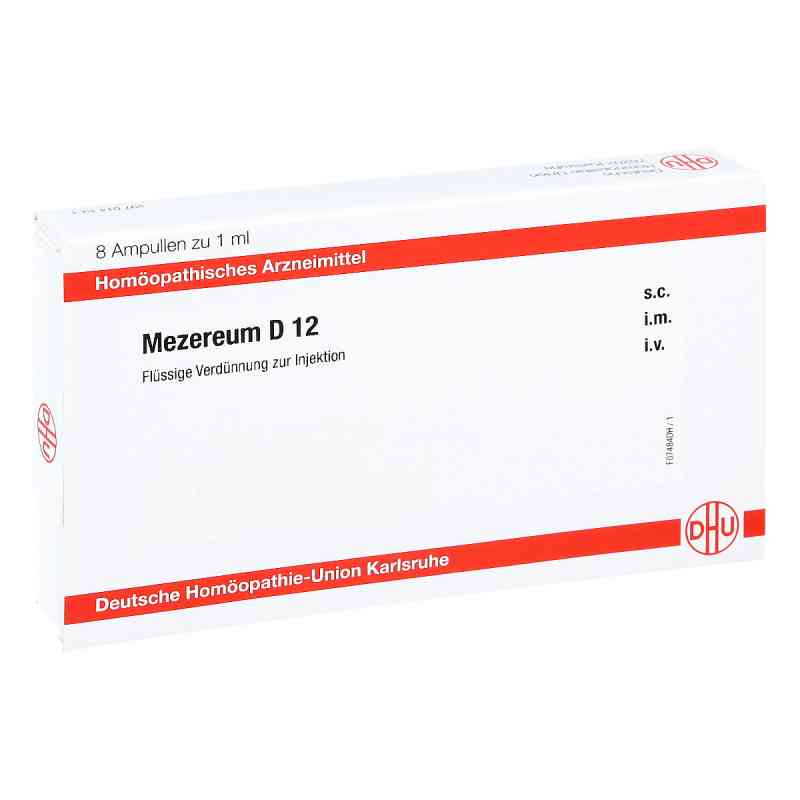 Mezereum D12 Ampullen 8X1 ml von DHU-Arzneimittel GmbH & Co. KG PZN 11707234