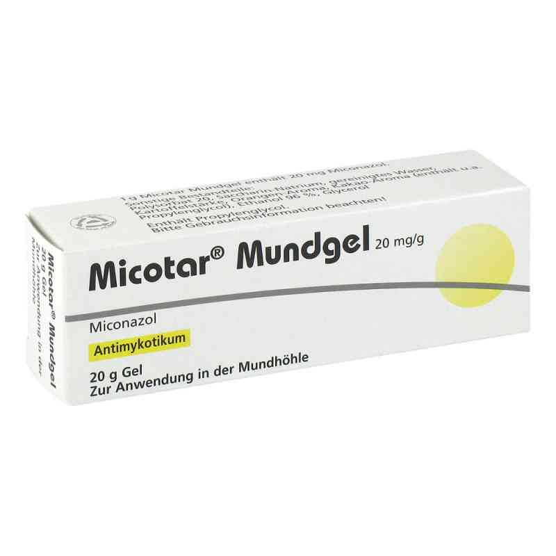 Micotar Mundgel 20 g von DERMAPHARM AG PZN 06191308