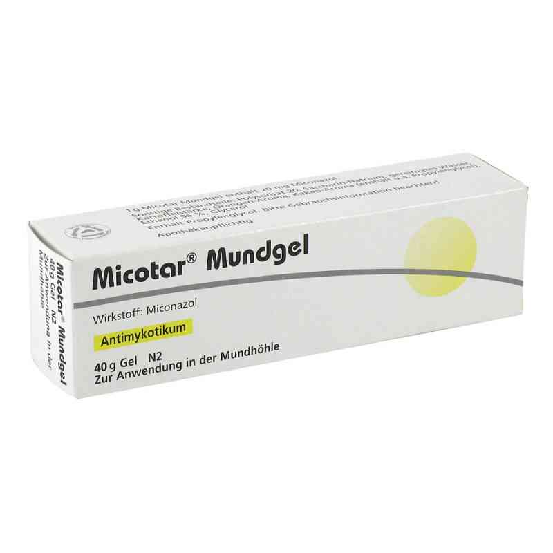 Micotar Mundgel 40 g von DERMAPHARM AG PZN 04593741