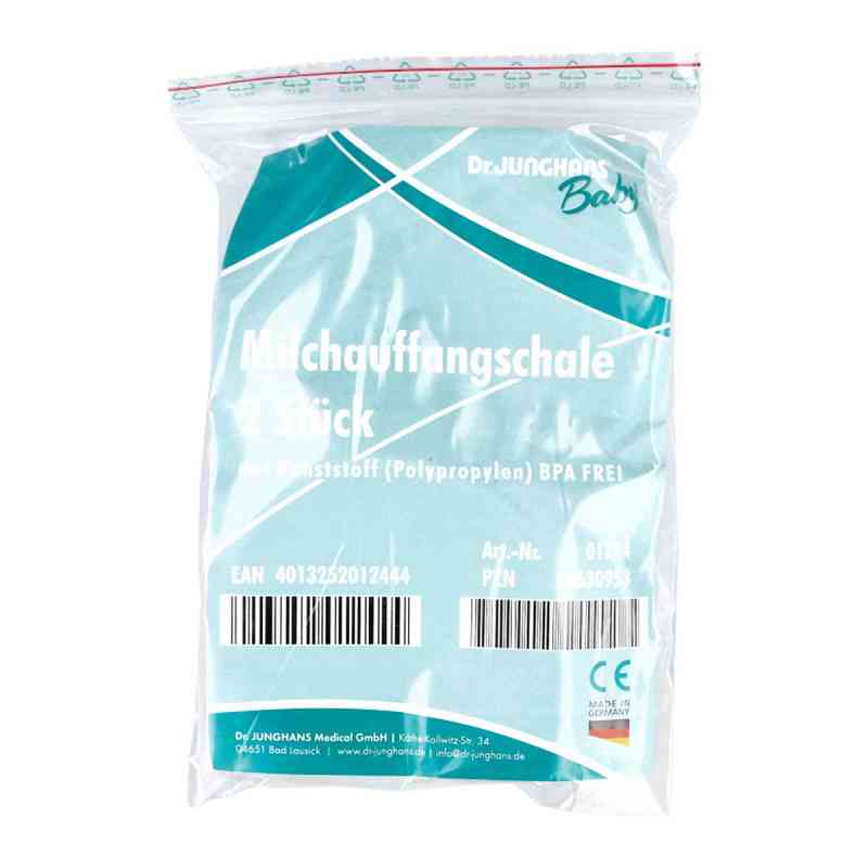 Milchauffangschale Kunststoff 2 stk von Dr. Junghans Medical GmbH PZN 08630953