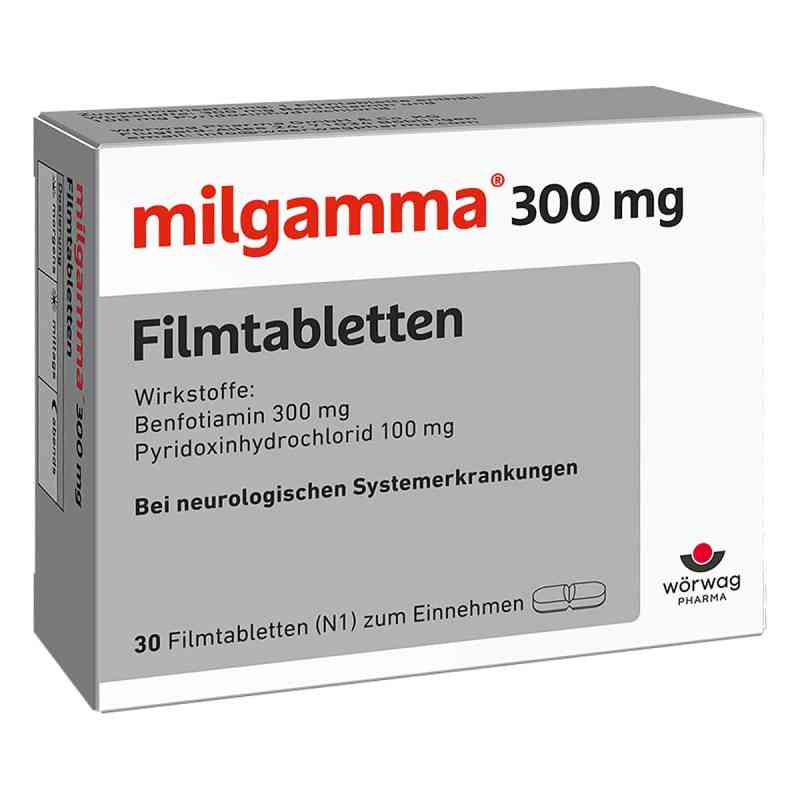 Milgamma 300 mg Filmtabletten 30 stk von Wörwag Pharma GmbH & Co. KG PZN 02913880