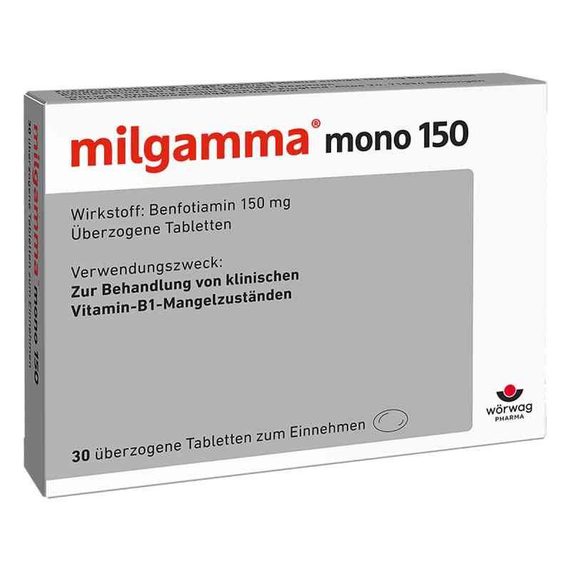 Milgamma mono 150 überzogene Tabletten 30 stk von Wörwag Pharma GmbH & Co. KG PZN 01221921