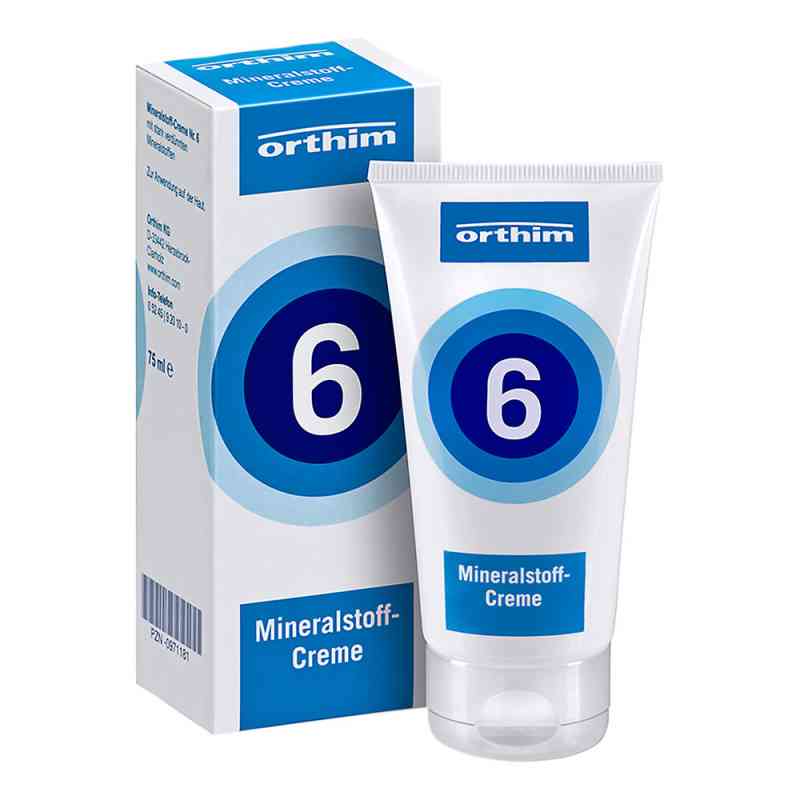 Mineralstoff-creme Nummer 6 75 ml von Orthim GmbH & Co. KG PZN 00971181