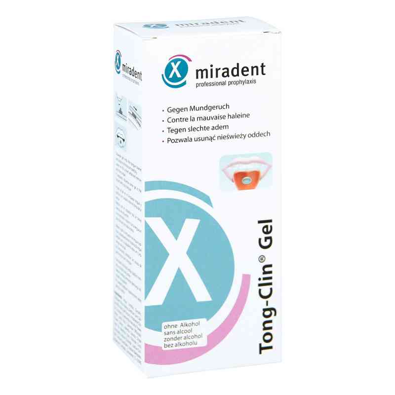 Miradent Zungenreinigungsgel Tong-clin Gel 50 ml von Hager Pharma GmbH PZN 03814849