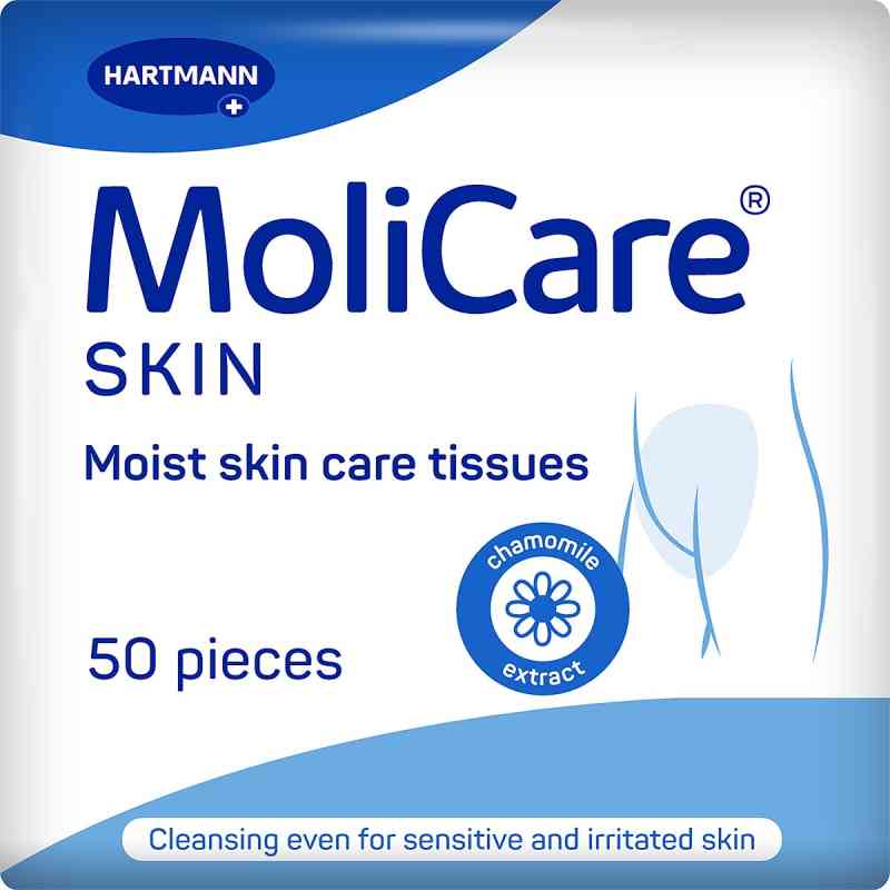 Molicare Skin Feuchtpflegetücher 50 stk von PAUL HARTMANN AG PZN 12458135