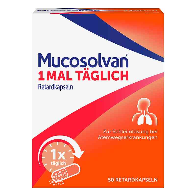 Mucosolvan 1x täglich Retardkapseln, Hustenlöser 50 stk von A. Nattermann & Cie GmbH PZN 15210915