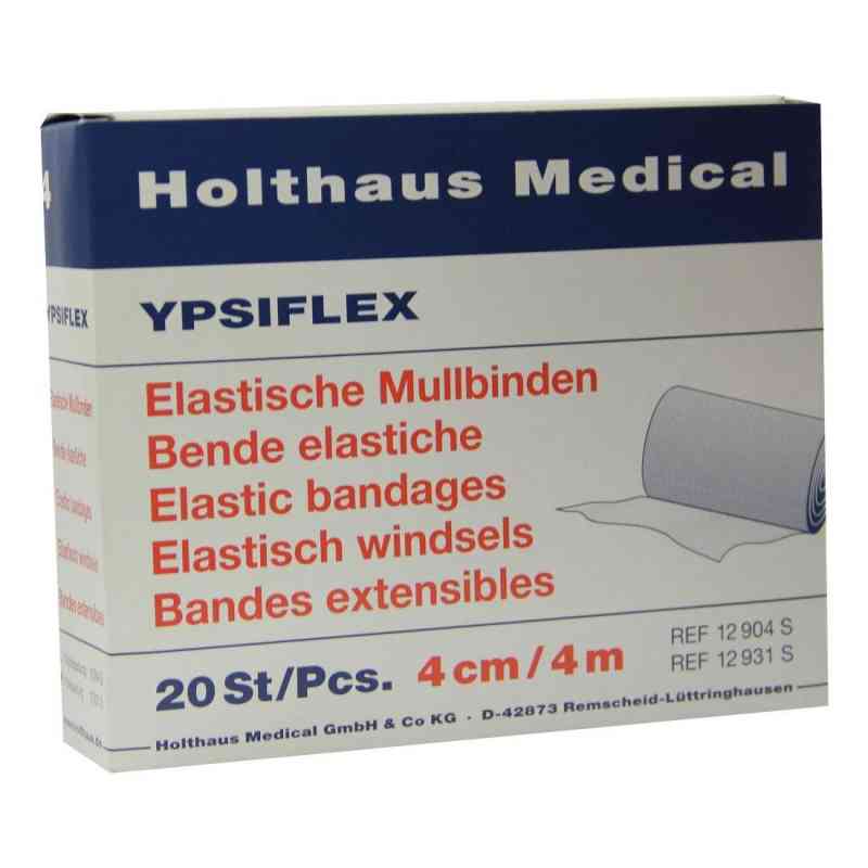 Mullbinden 4mx4cm elastisch 20 stk von Holthaus Medical GmbH & Co. KG PZN 04095109