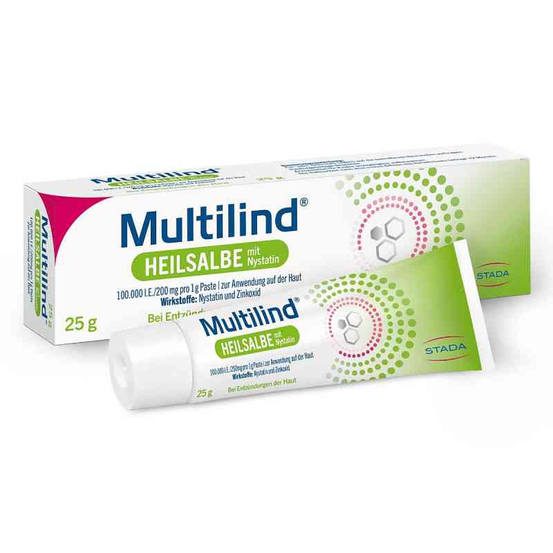 Multilind Wund- und Heilsalbe mit Nystatin und Zinkoxid 25 g von STADA Consumer Health Deutschland GmbH PZN 03737422