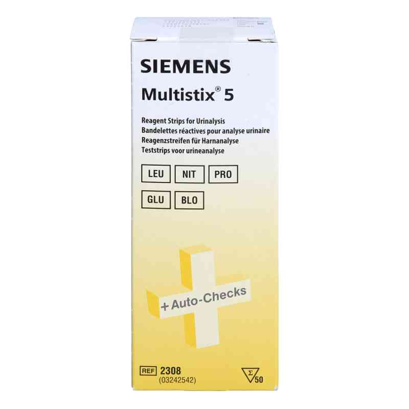 Multistix 5 Teststreifen 50 stk von Siemens Healthcare GmbH PZN 07376300