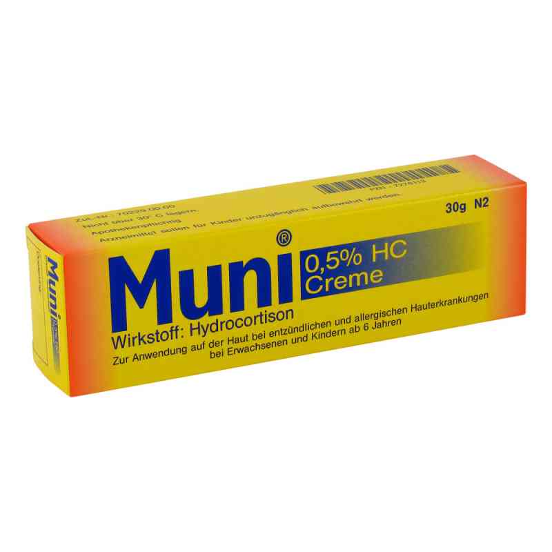 Muni 0,5% HC 30 g von ROBUGEN GmbH Pharmazeutische Fab PZN 07276113