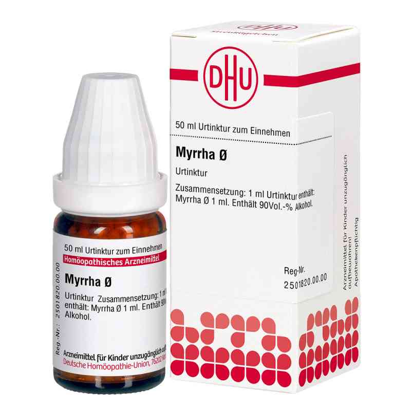 Myrrha Urtinktur D1 50 ml von DHU-Arzneimittel GmbH & Co. KG PZN 07248789