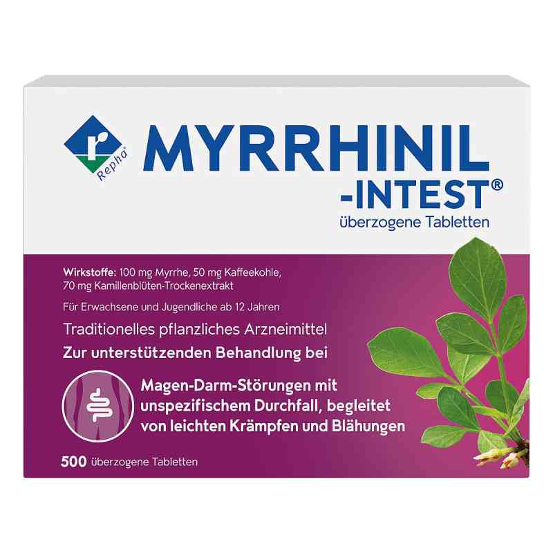 MYRRHINIL-INTEST - Magen-Darm-Störung mit Durchfall 500 stk von REPHA GmbH Biologische Arzneimittel PZN 00697343