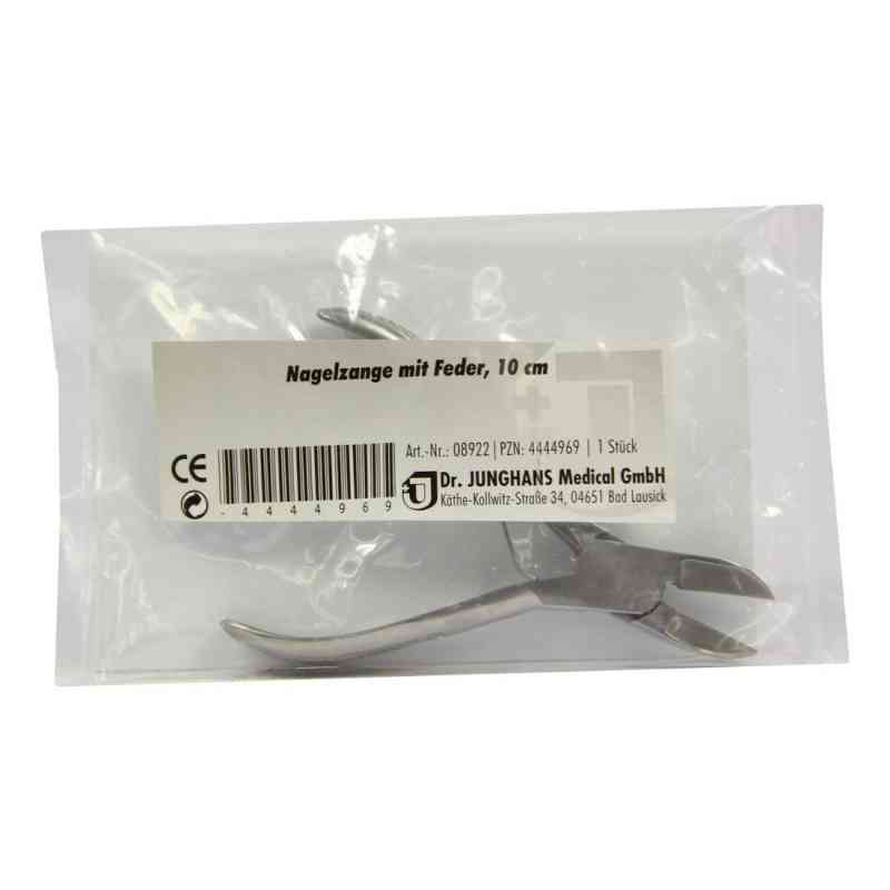 Nagelzange mit Feder 10 cm 1 stk von Dr. Junghans Medical GmbH PZN 04444969