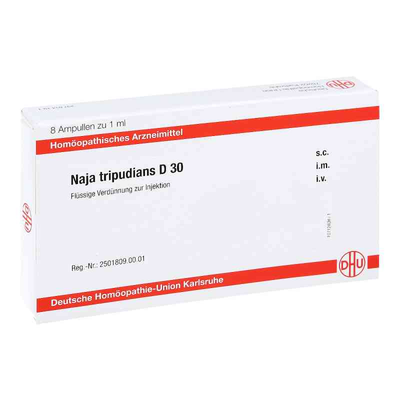 Naja Tripudians D30 Ampullen 8X1 ml von DHU-Arzneimittel GmbH & Co. KG PZN 11707323