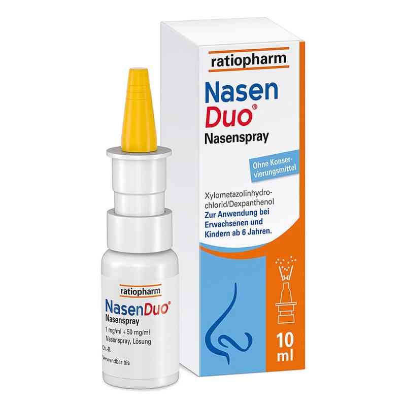 Nasenduo® Nasenspray 10 ml von ratiopharm GmbH PZN 12521543