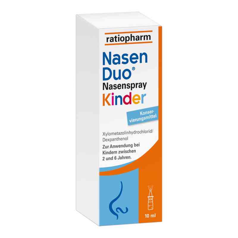 Nasenduo Nasenspray Kinder 10 ml von ratiopharm GmbH PZN 12521566