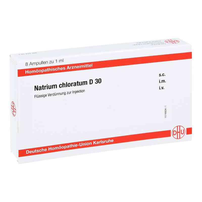 Natrium Chloratum D30 Ampullen 8X1 ml von DHU-Arzneimittel GmbH & Co. KG PZN 11707381