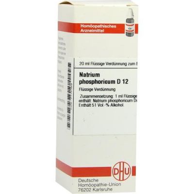 Natrium Phosphoricum D12 Dilution 20 ml von DHU-Arzneimittel GmbH & Co. KG PZN 07175369