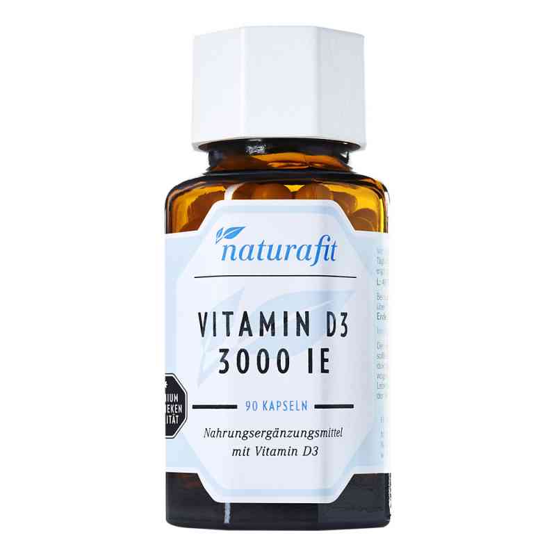 Naturafit Vitamin D3 3.000 I.e. Kapseln 90 stk von NaturaFit GmbH PZN 11592162