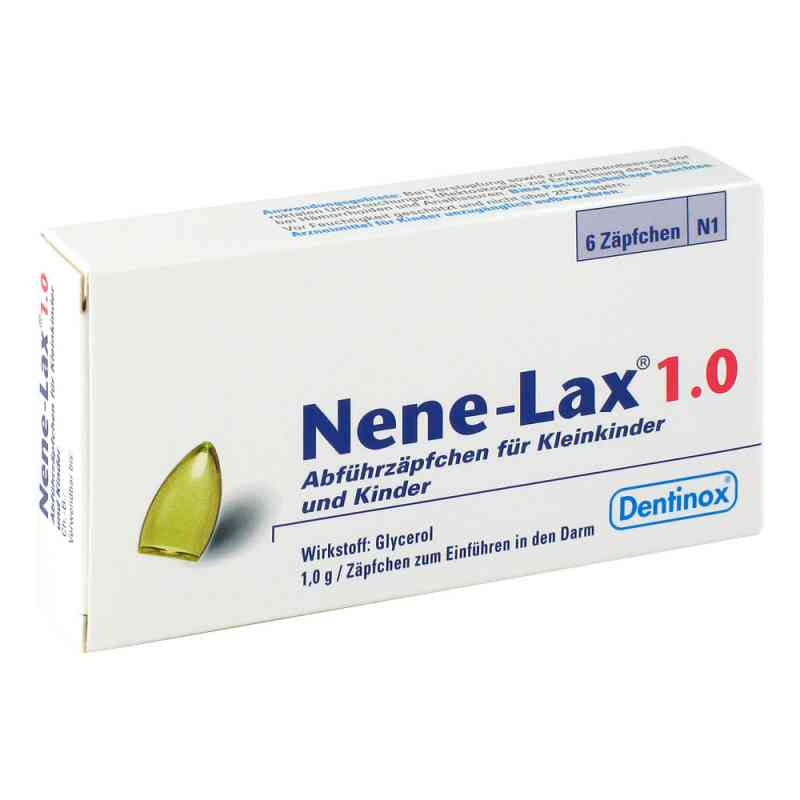 Nene-Lax 1,0 für Kleinkinder und Kinder 6 stk von Dentinox Gesellschaft für pharma PZN 07216631