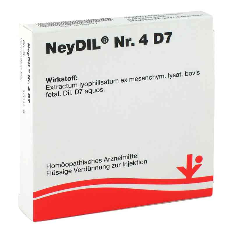 Neydil Nummer 4 D7 Ampullen 5X2 ml von vitOrgan Arzneimittel GmbH PZN 06486417