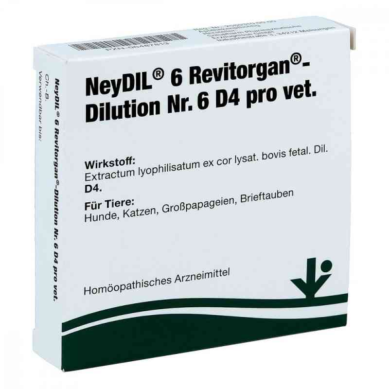 Neydil Nummer 6 Revitorgan Dilution d 4 pro veterinär Ampullen 5X2 ml von vitOrgan Arzneimittel GmbH PZN 06487813