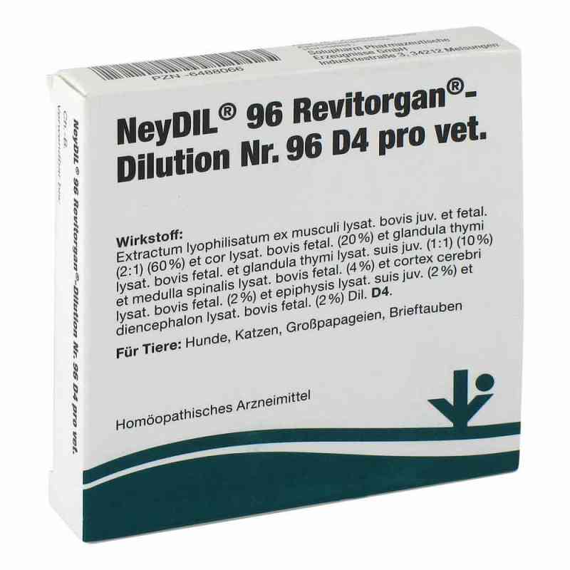 Neydil Nummer 9 6 Revitorgan Dilution d 4 pro veterinär Ampullen 5X2 ml von vitOrgan Arzneimittel GmbH PZN 06488066