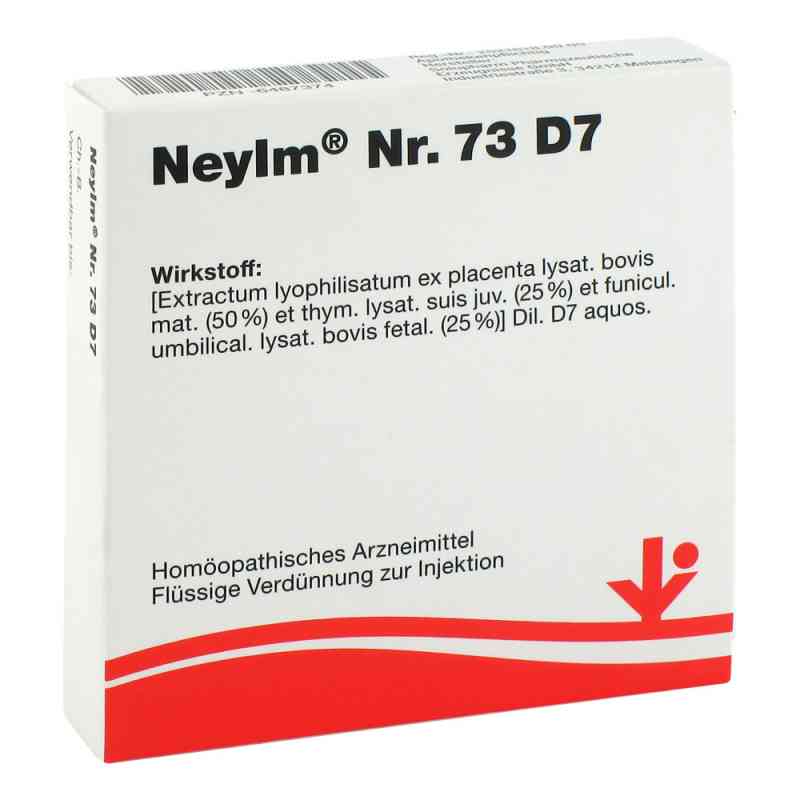 Neyim Nummer 7 3 D7 Ampullen 5X2 ml von vitOrgan Arzneimittel GmbH PZN 06487374