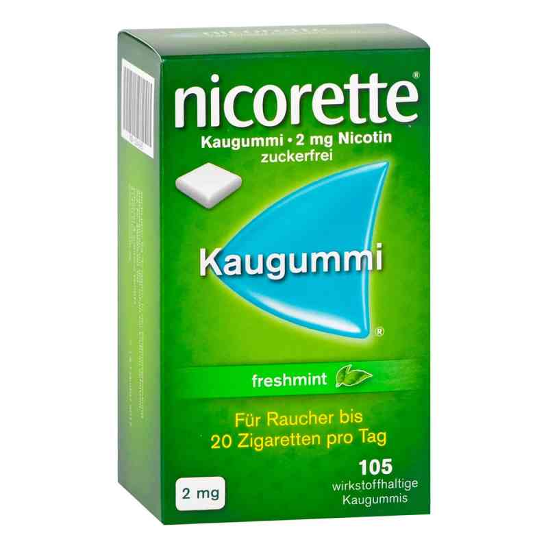 Nicorette 2mg freshmint 105 stk von EMRA-MED Arzneimittel GmbH PZN 00703730