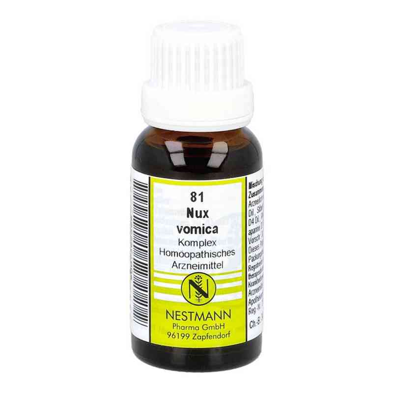 Nux Vomica Komplex Nummer 81 20 ml von NESTMANN Pharma GmbH PZN 00736238
