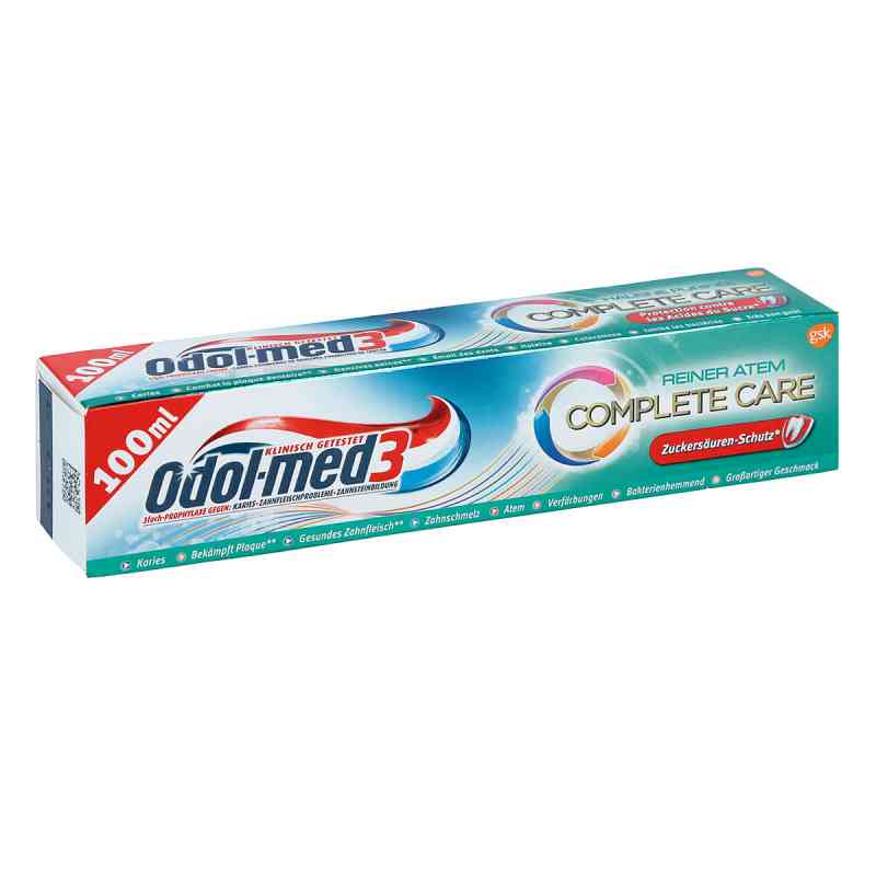 Odol Med 3 Complete Care reiner Atem Zahnpasta 100 ml von Haleon Germany GmbH PZN 10392716