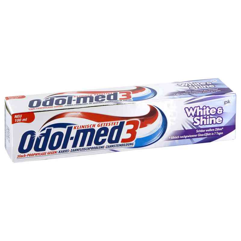 Odol Med 3 White & Shine Zahnpasta 100 ml von Haleon Germany GmbH PZN 10392662