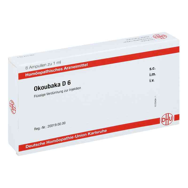 Okoubaka D6 Ampullen 8X1 ml von DHU-Arzneimittel GmbH & Co. KG PZN 11707501
