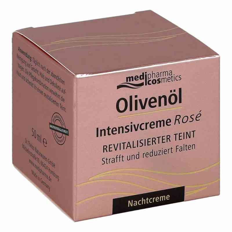 Olivenöl Intensivcreme Rose Nachtcreme 50 ml von Dr. Theiss Naturwaren GmbH PZN 14004036