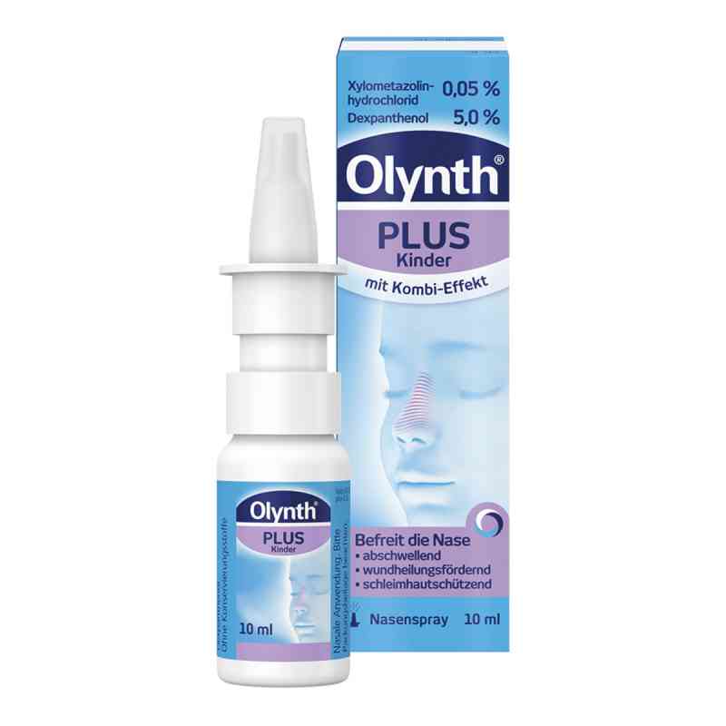Olynth Plus 0,05 % / 5 % Nasenspray für Kinder von 2 bis 6 Jahre 10 ml von Kenvue Germany GmbH (OTC) PZN 13856702