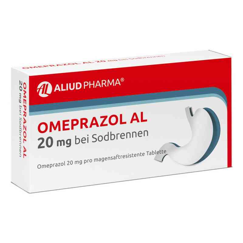 Omeprazol AL 20mg bei Sodbrennen 7 stk von ALIUD Pharma GmbH PZN 07569140