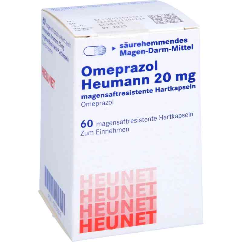 Omeprazol Heumann 20 mg magensaftresistent Hartkps.Heunet 60 stk von Heunet Pharma GmbH PZN 05909979
