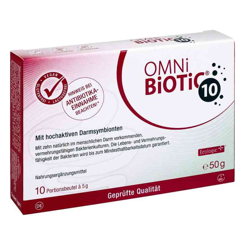 OMNi-BiOTiC® 10 Pulver 10X5 g von INSTITUT ALLERGOSAN Deutschland  PZN 13584793