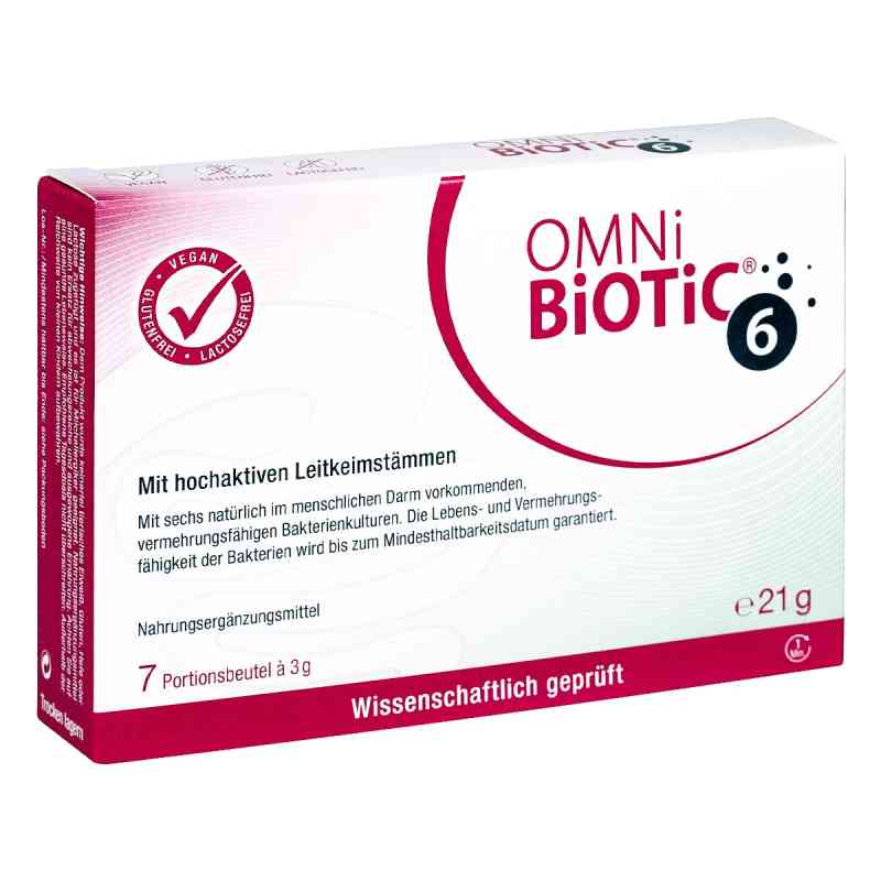 Omni Biotic 6 Beutel 7X3 g von INSTITUT ALLERGOSAN Deutschland  PZN 02597663