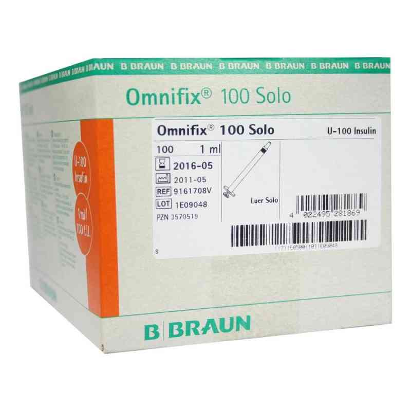 Omnifix Insulin Einm.spr.f.u 100 Insulin 1ml 100 stk von B. Braun Melsungen AG PZN 03570519