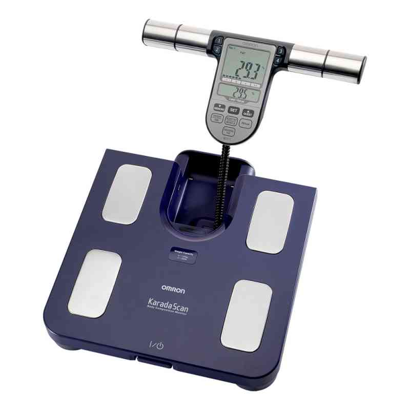 Omron BF 511 Körperfettwaage blau 1 stk von HERMES Arzneimittel GmbH PZN 07280474