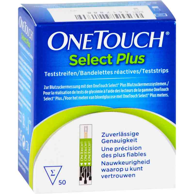 One Touch Selectplus Blutzucker Teststreifen 50 stk von Medi-Spezial GmbH PZN 11277650