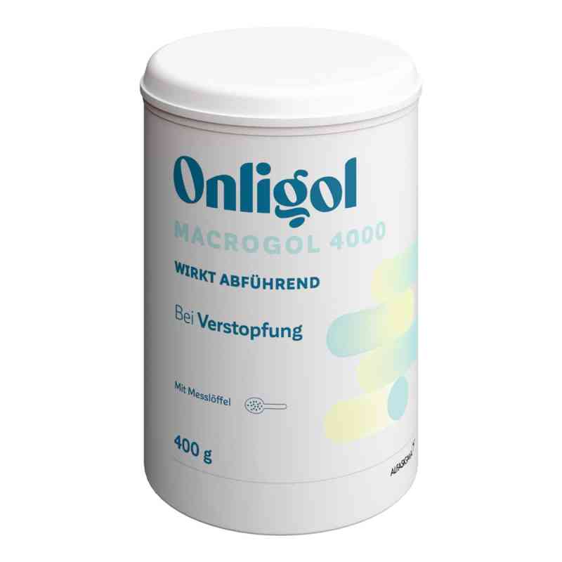 Onligol Macrogol 4000 Pulver bei Verstopfung 400 g von Alfasigma GmbH PZN 19388337