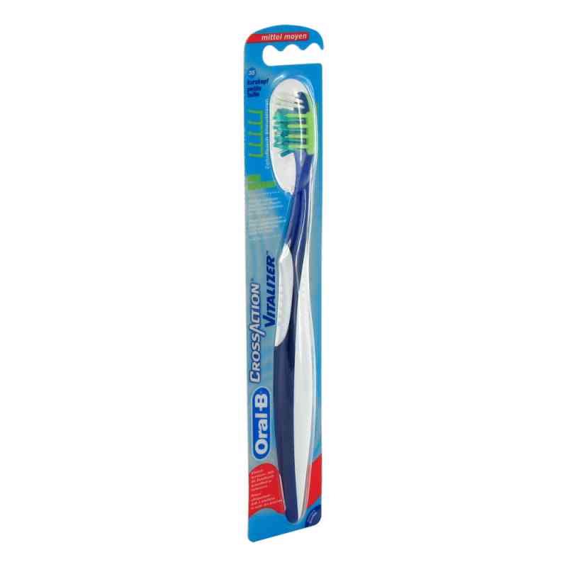 Oral B Cross Action Vitalizer 35 mittel Zahnbürste 1 stk von WICK Pharma - Zweigniederlassung der Procter & Gam PZN 00096419