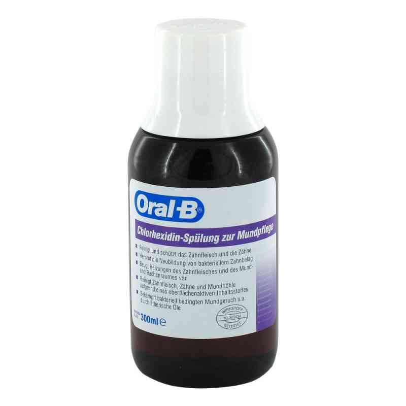 Oral B Mundspülung Chlorhexidin 300 ml von WICK Pharma - Zweigniederlassung PZN 06887493