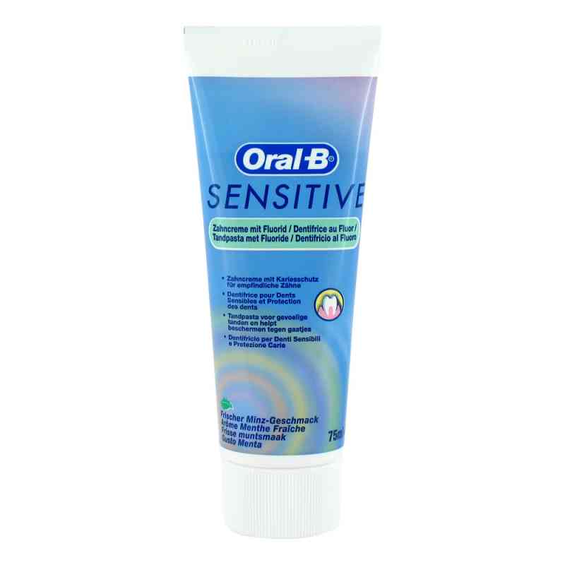 Oral B Zahncreme Sensitive 75 ml von WICK Pharma - Zweigniederlassung der Procter & Gam PZN 06171866