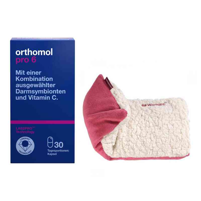 Orthomol Pro 6 Kapseln  30 Stk. + Warmies Hot Pak Sherpa beige/r 1 Set von  PZN 08102415